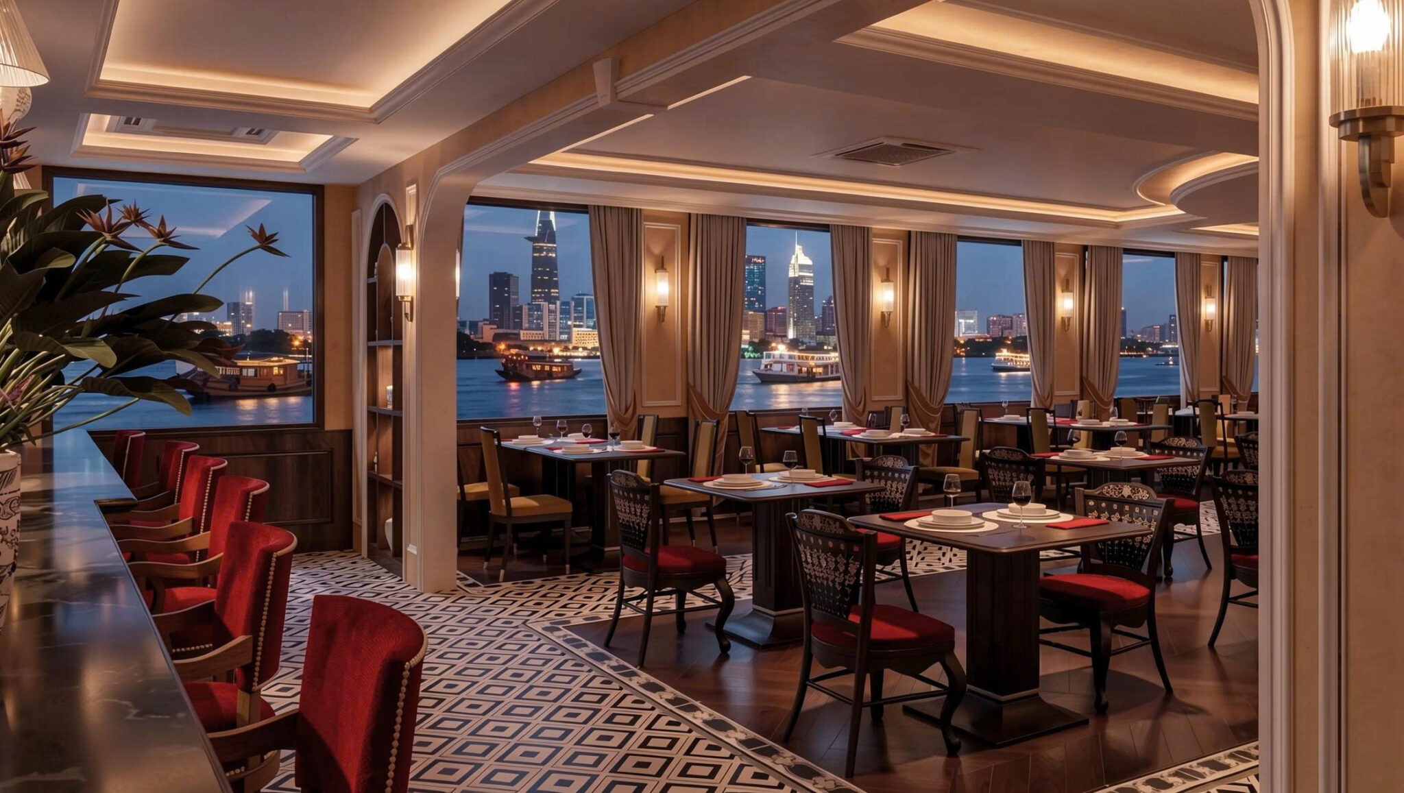 Saigon River dinner cruise