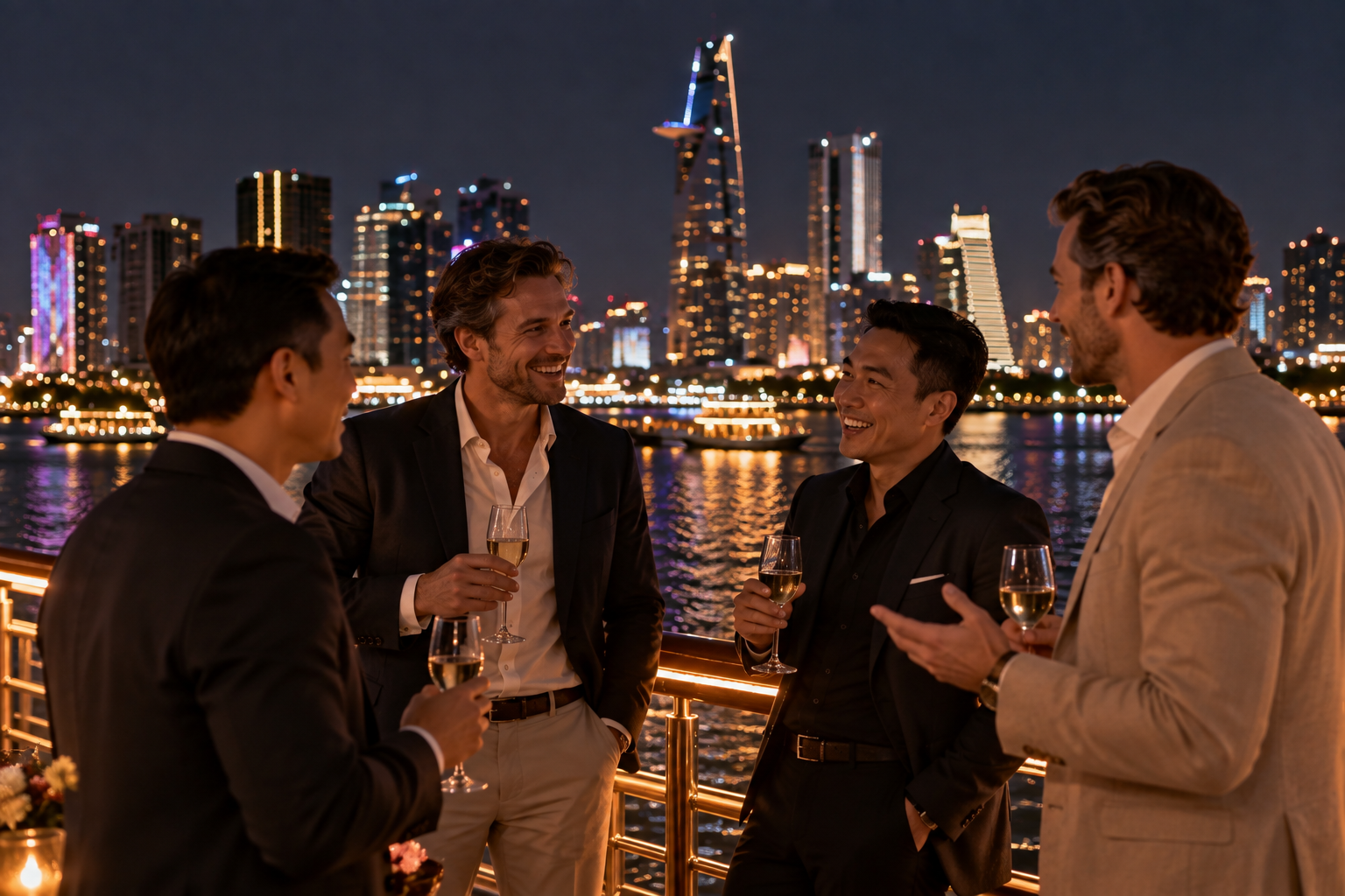 Saigon River dinner cruise