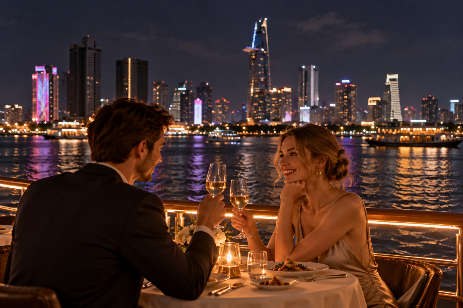 Saigon River dinner cruise