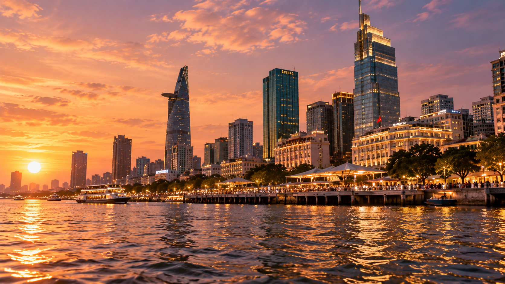 Saigon River sightseeing