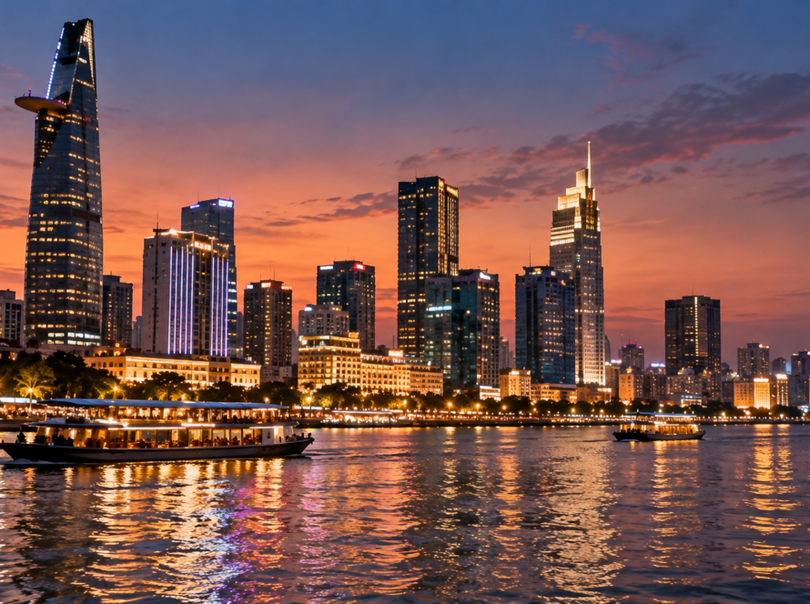 Saigon River sightseeing