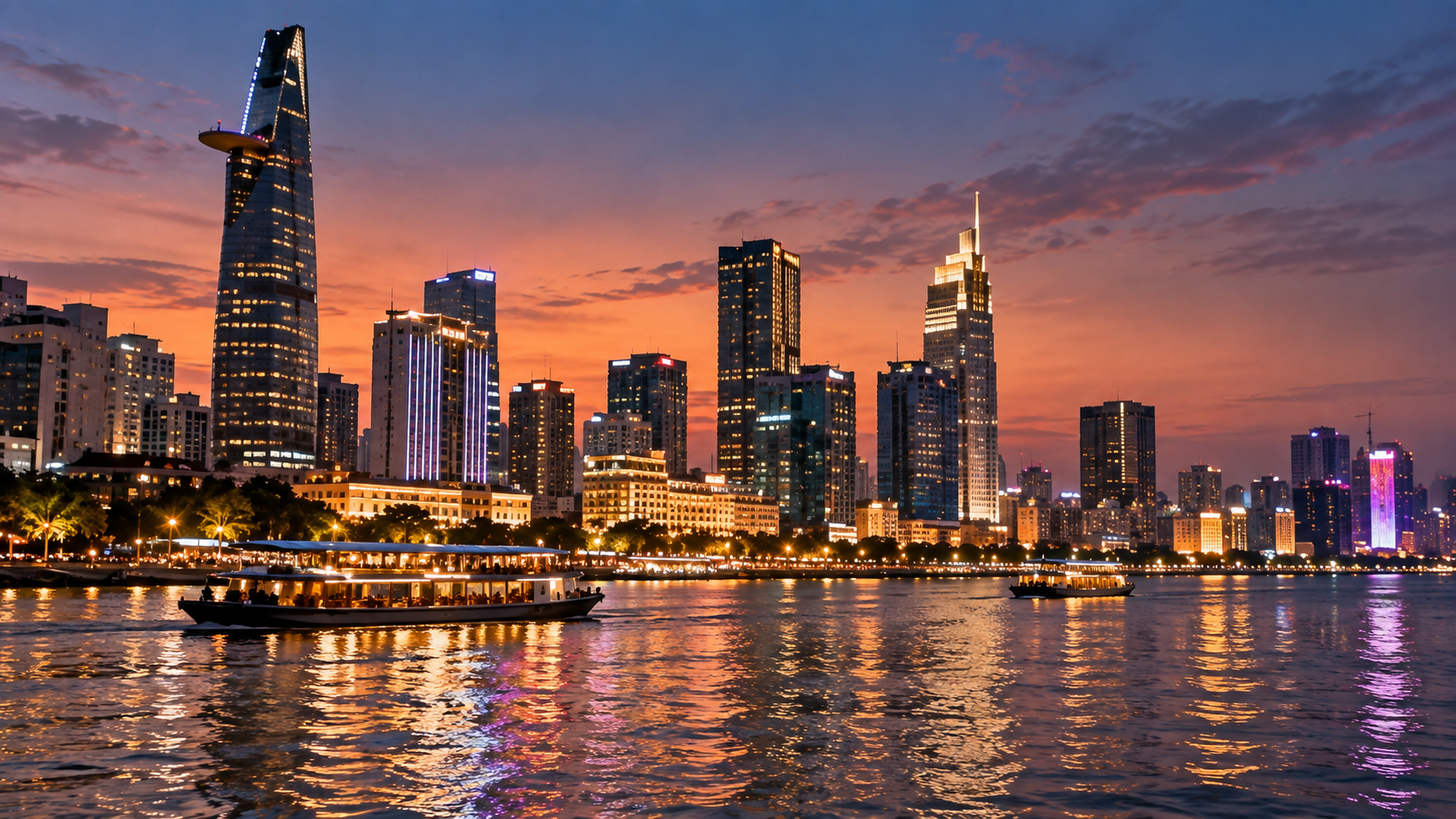 Saigon River sightseeing