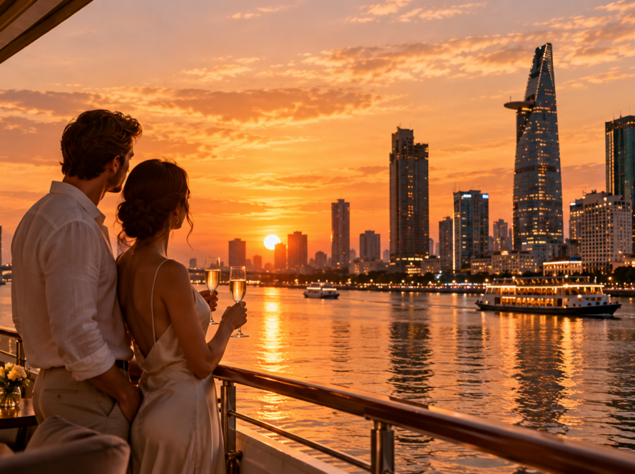 Saigon sunset cruise