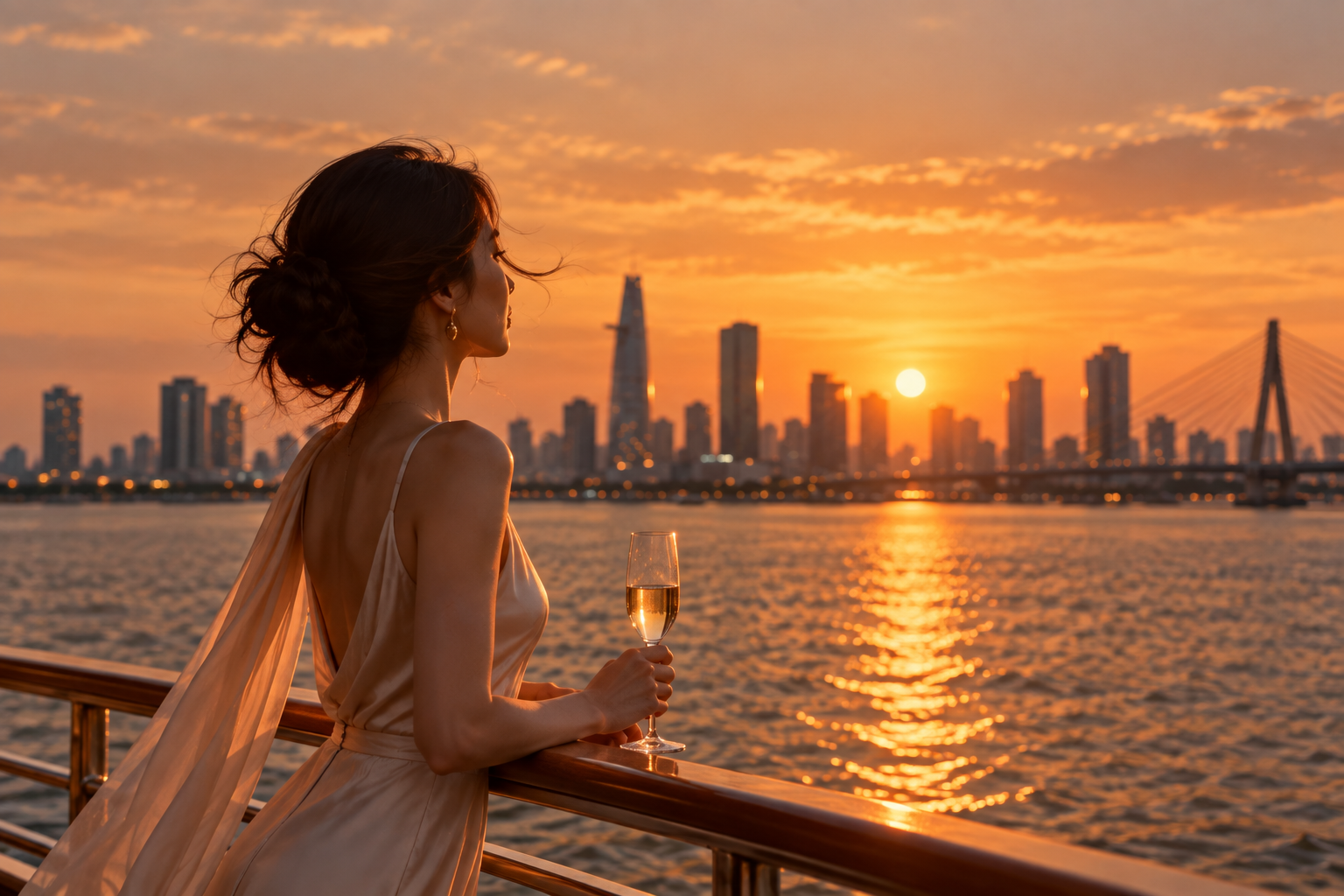 Saigon sunset cruise